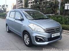 2015 DECEMBER MARUTI ERTIGA ZXI PLUS (TOP MODEL) MANUAL, PETROL  BUTTON START,