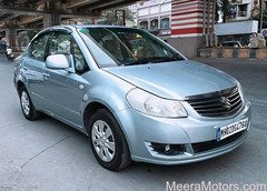 2013 DECEMBER MARUTI SX4 GREEN VXI BS IV, PETROL+CNG COMPANY FITTED
